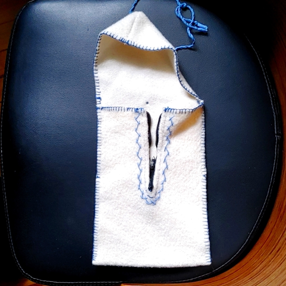 Hand Made Doll Swaddle Blanket with Hanging String